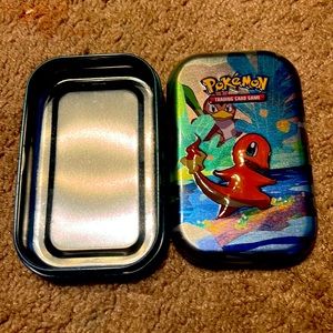 Pokémon tin with two GX’s